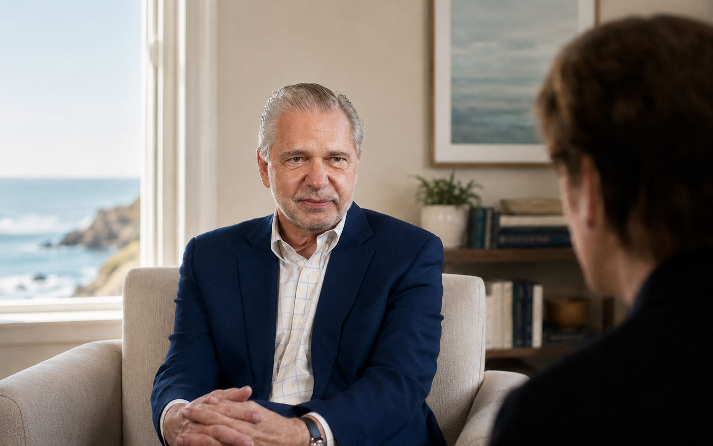 Frank Faeth in an executive coaching conversation